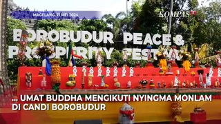 Sambut Waisak Umat Buddha Jalani Nyingma Monlam demi Perdamaian Dunia