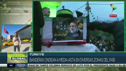 Türkiye declara un día de duelo nacional por el fallecimiento del presidente de Irán