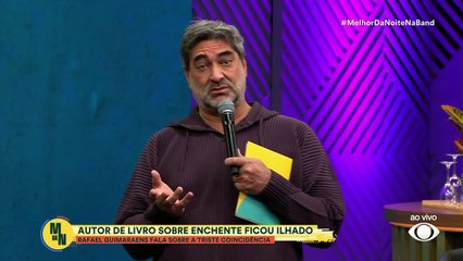 Autor do livro "Enchente de 1941" não imaginava que viveria o que escreveu em livro