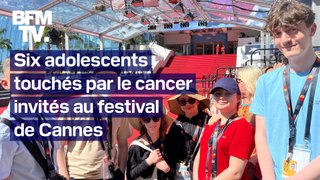 Festival de Cannes: six jeunes touchés par le cancer montent les marches grâce à une association