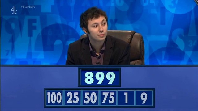 Countdown | Tuesday 12th January 2016 | Episode 6284 (C4 repeat)