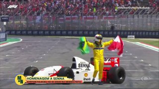 Sebastian Vettel volta as pistas e homenageia Ayrton Senna