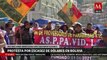 Sindicatos marchan en Bolivia por escasez de dólares