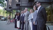 El alcalde de Barcelona inaugura las nuevas oficinas de Novartis