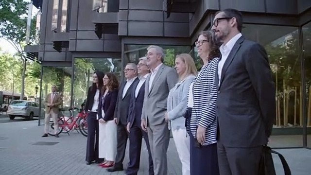 El alcalde de Barcelona inaugura las nuevas oficinas de Novartis