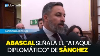 Abascal reprocha a Sánchez ser más contundente con Milei que con Putin