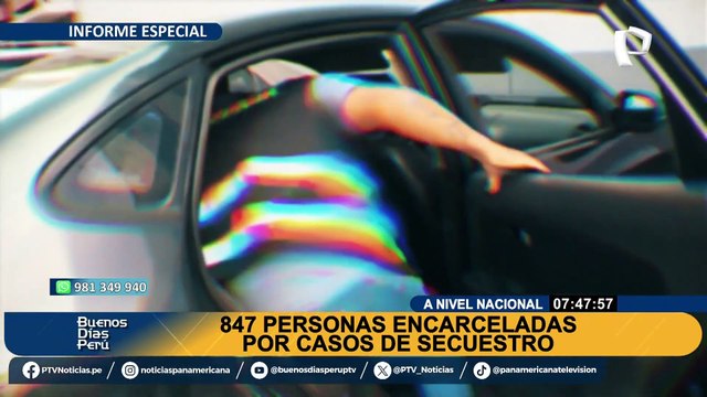 Secuestros que conmocionaron al Perú: más de 800 personas se encuentran encarceladas por este delito