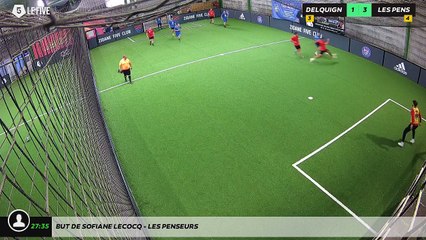 But de Sofiane Lecocq - LES PENSEURS