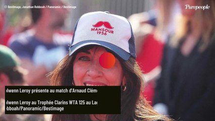 VIDEO Nolwenn Leroy aux premières loges pour son amoureux, Arnaud Clément, lors d'un prestigieux match de tennis