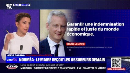 Nouvelle-Calédonie: Bruno Le Maire réunira les assureurs ce mercredi