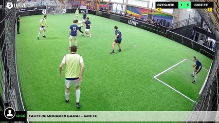 Faute de Mohamed GAMAL - GIDE FC