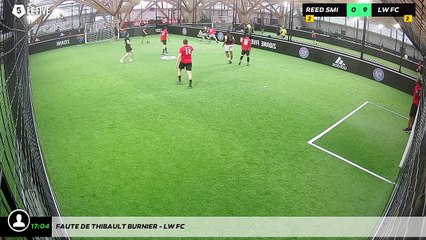 Faute de Thibault BURNIER - LW FC