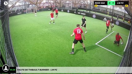 Faute de Thibault BURNIER - LW FC