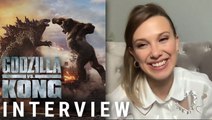 'Godzilla vs. Kong' Interviews with Millie Bobby Brown, Demián Bechir, Rebecca Hall and More