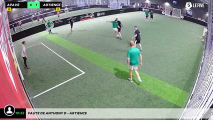 Faute de anthony D - artience