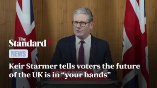 Keir Starmer tells voters the future of the UK is in “your hands”