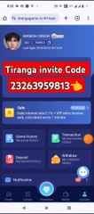 Tiranga game invite code | Tiranga app invite code | Tiranga app register invite code