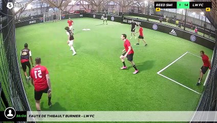 Faute de Thibault BURNIER - LW FC