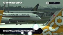 Singapore Airlines reporta fuertes turbulencias