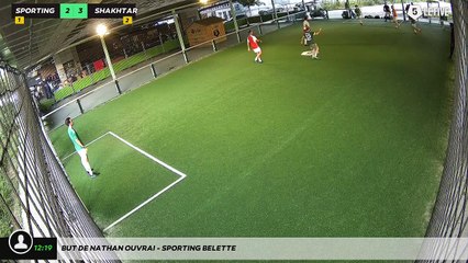 But de NATHAN OUVRAI - SPORTING BELETTE