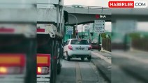 Trafik Kurallarını Hiçe Sayan Sürücü Kamerada