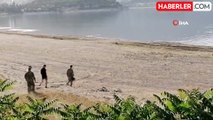 Isparta'da Eğirdir Gölü'nde 7 adet el bombası bulundu