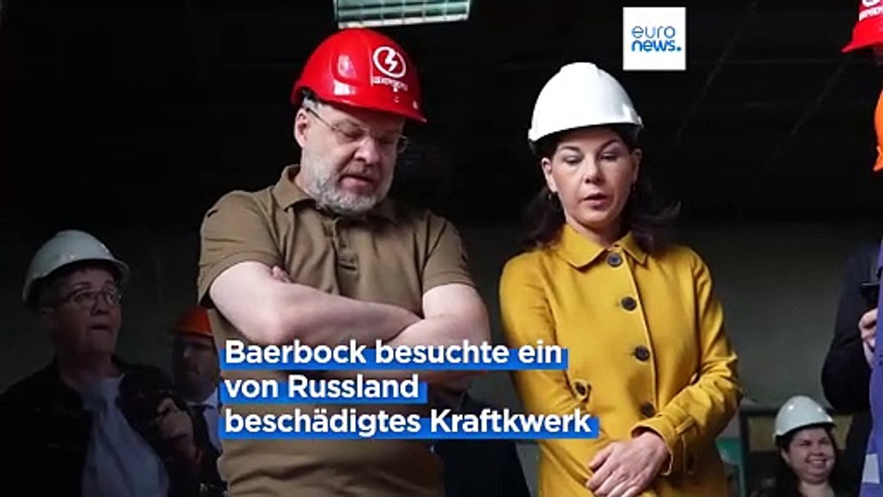 Baerbock fordert weitere Militärhilfen für die Ukraine