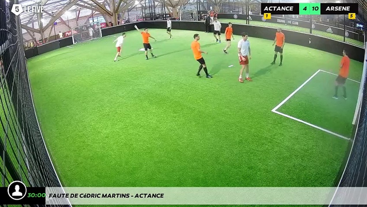 Faute de Cédric Martins - ACTANCE