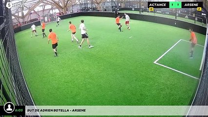But de Adrien Botella - ARSENE