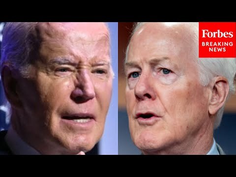 'Then President Biden Came Along With A Sledgehammer...': John Cornyn Excoriates Biden's Tax Policy