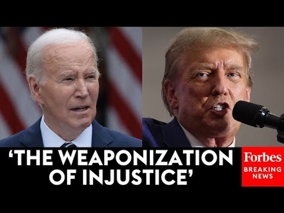 Donald Trump Blames Joe Biden For His Indictments Amid Hush Money Trial In New York City