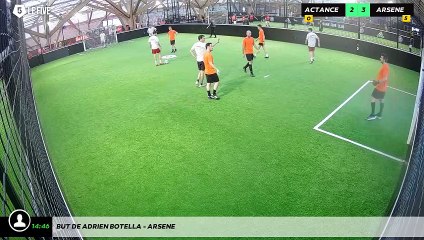 But de Adrien Botella - ARSENE