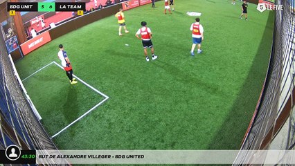 But de Alexandre Villeger - BDG UNITED