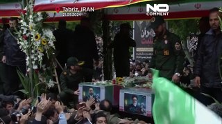 Multidão despede-se do Presidente iraniano Ebraham Raisi