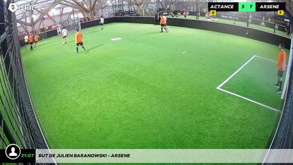 But de Julien Baranowski - ARSENE