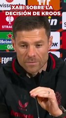 Xabi Alonso: "Kroos ha marcado una época"