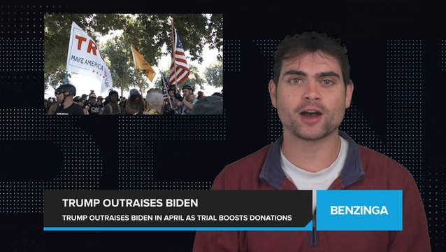 Trump Outraises Biden in April 2024 Campaign Fundraising, as Hush Money Trial Drives Donations