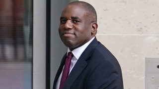 David Lammy heckled by pro-Palestine protesters for 10 minutes during speech