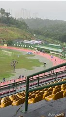 Arbitragem paralisa jogo entre Bahia x Palmeiras, pelo Brasileirão sub-20