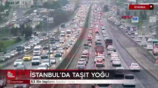 İstanbul’da taşıt yoğunluğu: 53 ilin toplamı kadar araç trafiğe kayıtlı