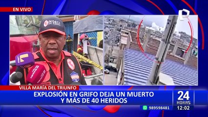 Deflagración en VMT: Indeci confirma 96 familias afectadas y 54 heridos
