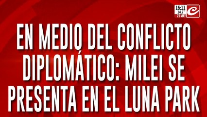 Milei se presenta en el Luna Park: ¿Es adecuado?