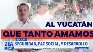 Renán Barrera llama a sus simpatizantes a votar para garantizar la paz en Yucatán