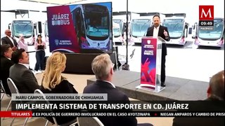 Gobierno de Chihuahua implementa transporte de primer nivel en Cd. Juárez