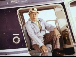 1970s Bob Hope helicopter Texaco TV commercial