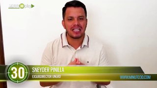Reapareció Sneyder Pinilla con video en el que denuncia que lo quieren silenciar