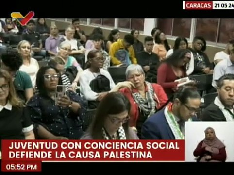 Caracas | Foro Internacional Por los Pueblos del Mundo respalda la lucha del pueblo palestino