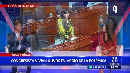 Vivian Olivos sobre aumento de asignación por función congresal: "Que lo donen a un comedor popular"