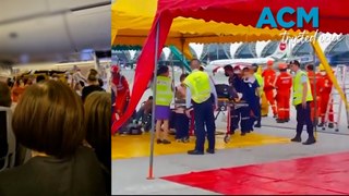 56 Australians on board ‘traumatic’ Singapore Airlines flight hit by heavy turbulence