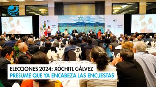 Elecciones 2024: Xóchitl Gálvez presume que ya encabeza las encuestas
